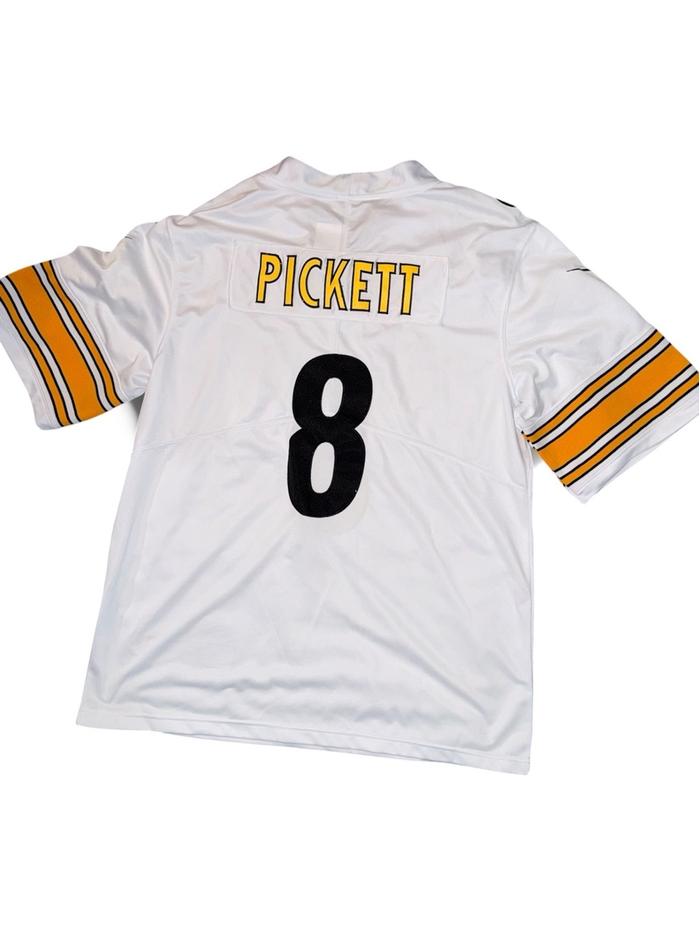 NWT Nike Pittsburgh Steelers Kenny Pickett #8 White Jersey Men’s M